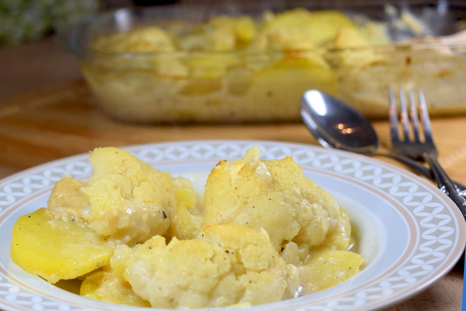 Einfach lecker: Kartoffel-Blumenkohl-Auflauf | Vegane Prinzessin